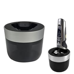 philips 9000 series shaver cleaning station dock, automatic shaver cleaning station & sanitizing base