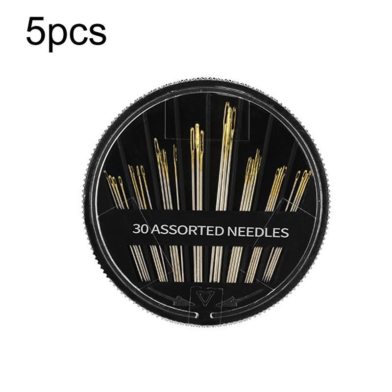 30in1 Hand Sewing Needles Set With Rotating Disc Case Portable Sewing Needle Kit For Quick Repairs 7