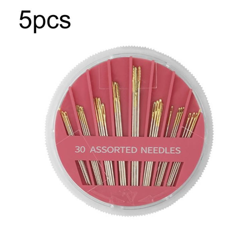 30in1 Hand Sewing Needles Set With Rotating Disc Case Portable Sewing Needle Kit For Quick Repairs 9