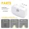 Smart Motion Sensor Night Light Plugin With 3 Color Modes Dimmable LED For Hallway Bedroom 7
