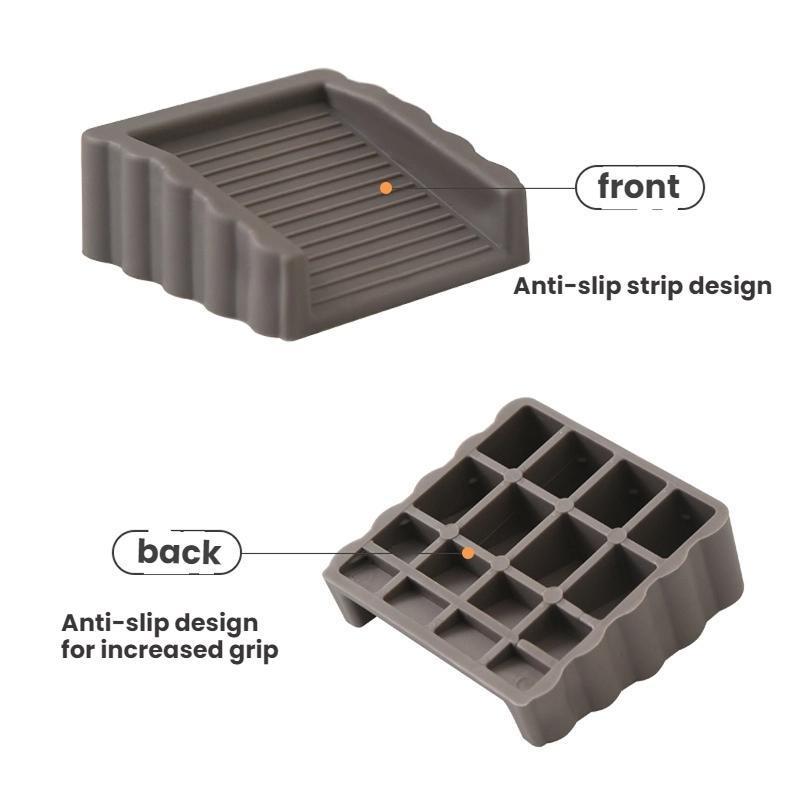 Adjustable Door Stopper Windproof AntiCollision Safety Wedge For Quiet Secure Doors 2