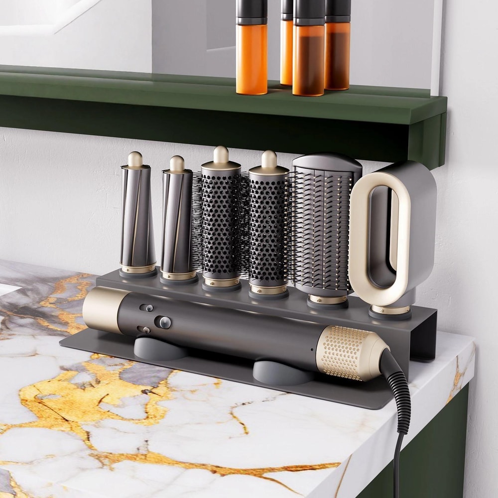 Dyson Airwrap Organizer Stand 6 Slot Attachment Holder With Protective Silicone Base 1