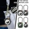 SecureTrack AirTag Lock Holder With Cable 3 Digit Combination Anti Theft Case 1