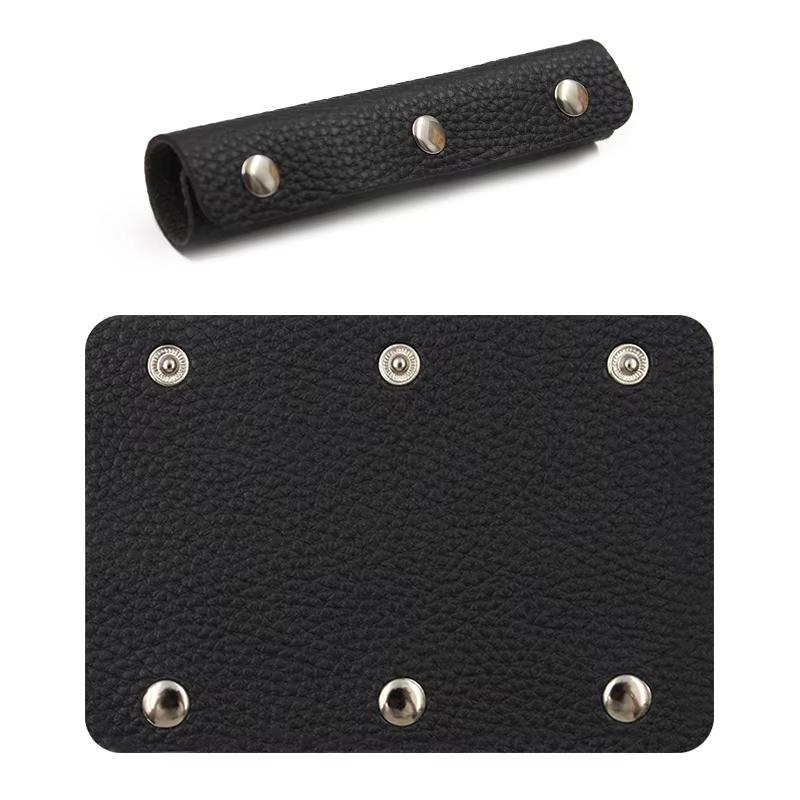 3Layer Leather Luggage Handle Protector Strap Cover AntiSlip Suitcase Handle Cover 6