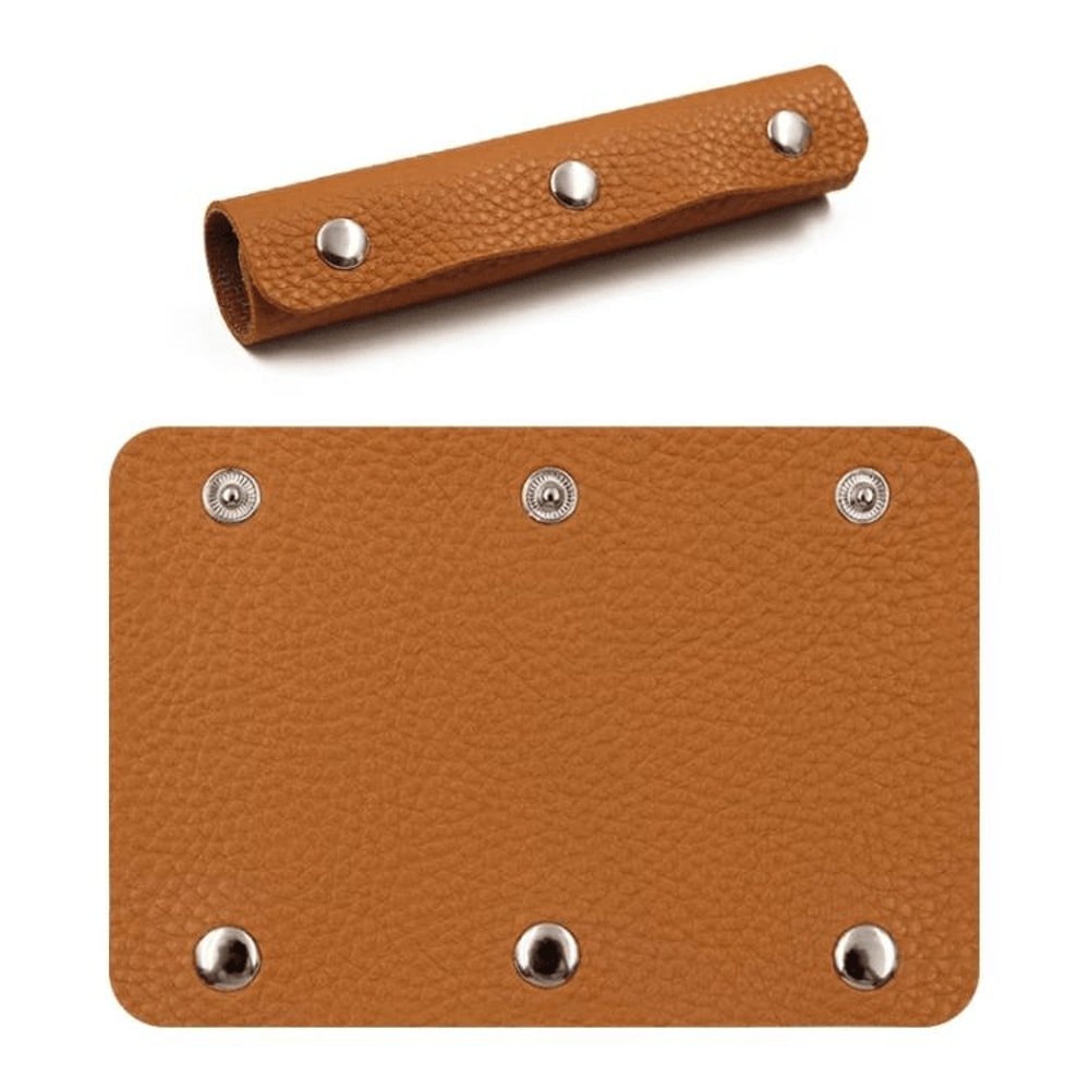 3Layer Leather Luggage Handle Protector Strap Cover AntiSlip Suitcase Handle Cover 9