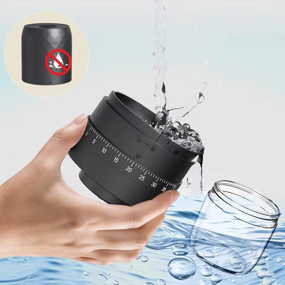Portable Electric Coffee Grinder USBC Rechargeable With 40 Settings Ceramic Burr Mill 4