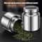 1500ml Airtight Stainless Steel Storage Canister With Transparent Lid For Kitchen Freshness 1