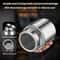 1500ml Airtight Stainless Steel Storage Canister With Transparent Lid For Kitchen Freshness 5