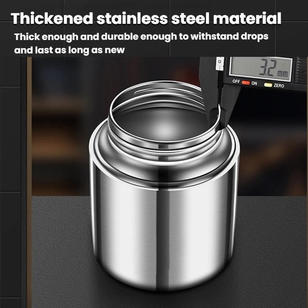 1500ml Airtight Stainless Steel Storage Canister With Transparent Lid For Kitchen Freshness 7
