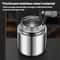 1500ml Airtight Stainless Steel Storage Canister With Transparent Lid For Kitchen Freshness 7