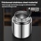 1500ml Airtight Stainless Steel Storage Canister With Transparent Lid For Kitchen Freshness 7