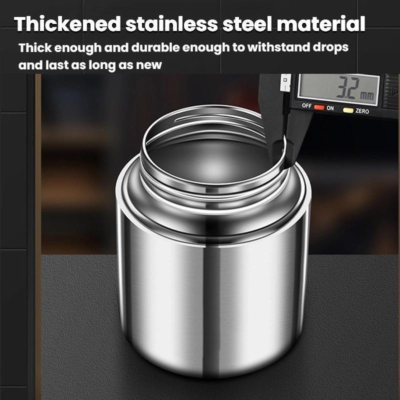 1500ml Airtight Stainless Steel Storage Canister With Transparent Lid For Kitchen Freshness 7