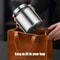 1500ml Airtight Stainless Steel Storage Canister With Transparent Lid For Kitchen Freshness 8