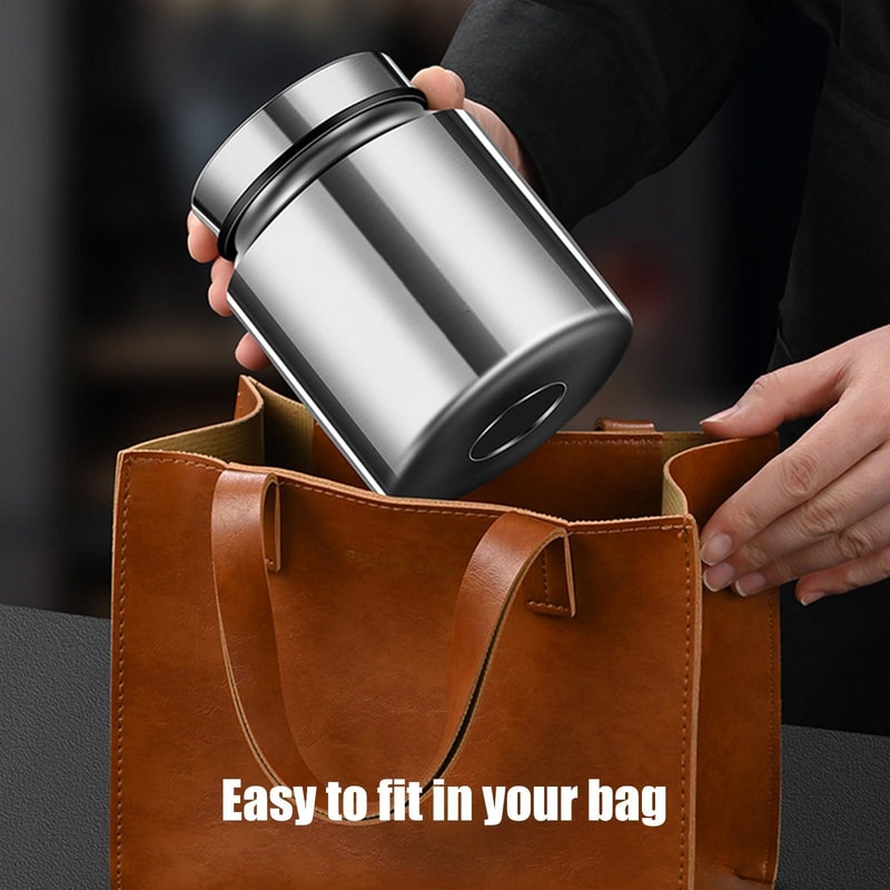 1500ml Airtight Stainless Steel Storage Canister With Transparent Lid For Kitchen Freshness 8