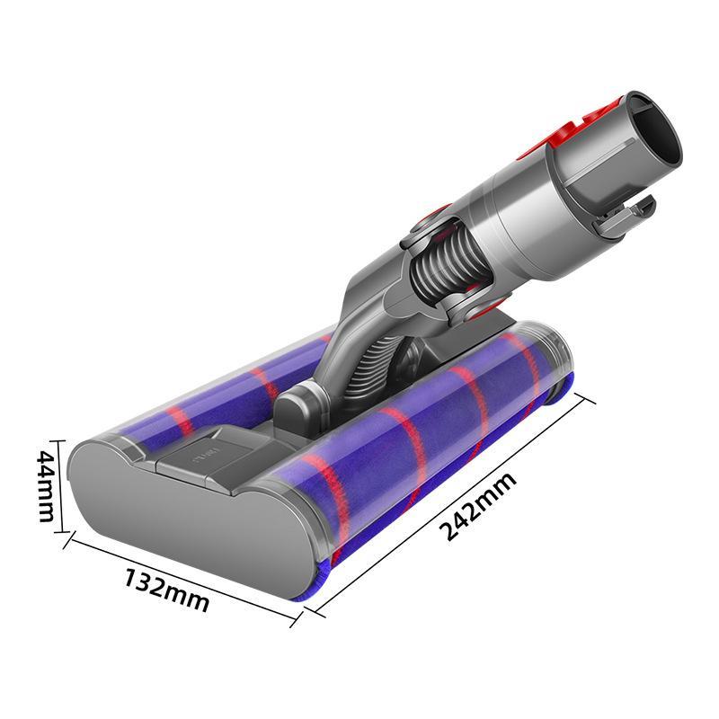 Dyson Compatible Dual Roller Vacuum Head with LED Dust Detection for V7 V8 V10 V11 V15
