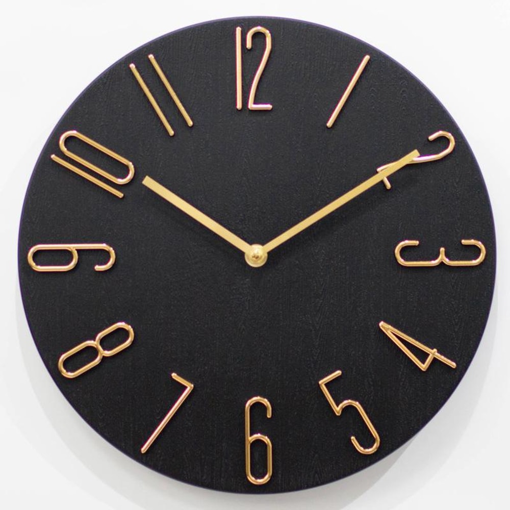 Silent Frameless Wall Clock 12 Inch Minimalist Modern Quartz Clock 11
