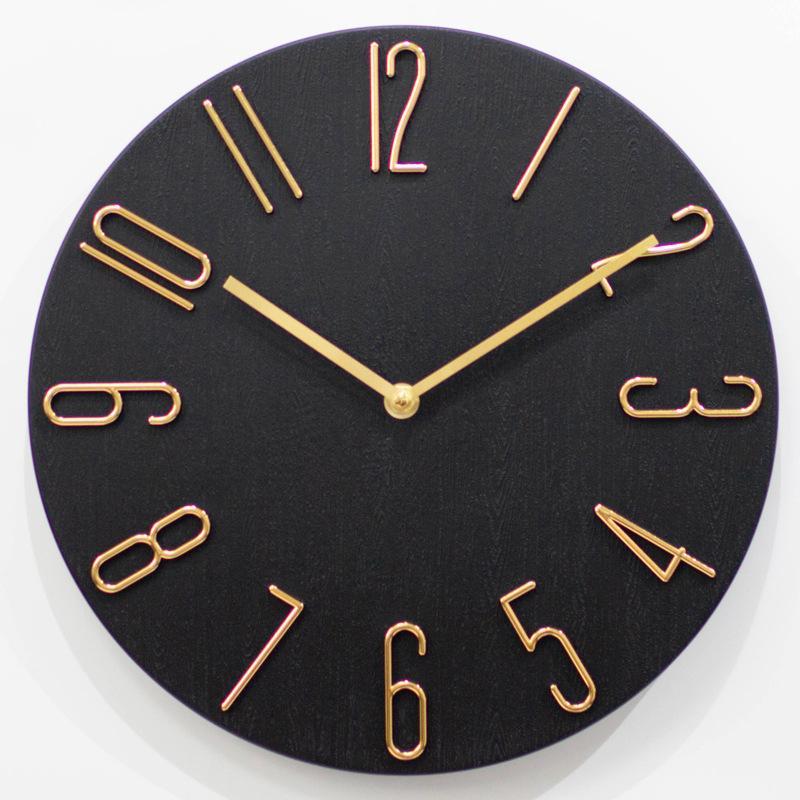 Silent Frameless Wall Clock 12 Inch Minimalist Modern Quartz Clock 11