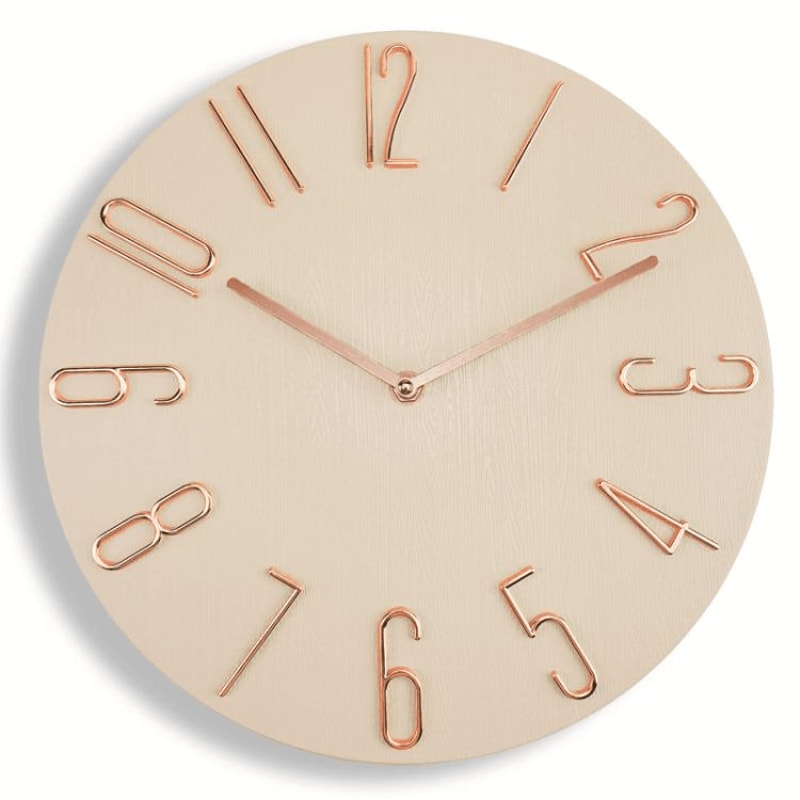 Silent Frameless Wall Clock 12 Inch Minimalist Modern Quartz Clock 7