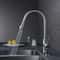 Pull Out Kitchen Faucet With 3 Modes Stainless Steel Hot And Cold Mixer Tap 0