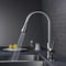 Pull Out Kitchen Faucet With 3 Modes Stainless Steel Hot And Cold Mixer Tap 0