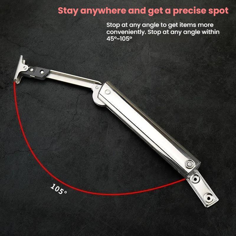 Adjustable Cabinet Lift Support Rod Soft Close Hinge for Upper Doors