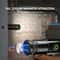 Rechargeable Mini Flashlight with Magnetic Base Waterproof Compact EDC Torch