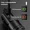 Rechargeable Mini Flashlight with Magnetic Base Waterproof Compact EDC Torch
