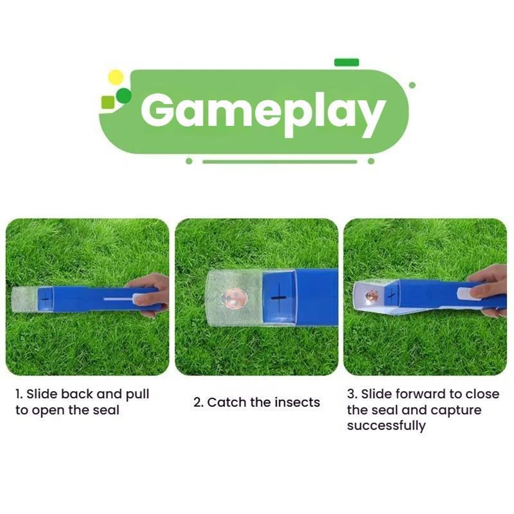 Kids Insect Catcher Toy With Transparent Bug Observation Box For Outdoor Exploration 7