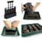 4-Cell Seedling Planter Tool for Easy Transplanting, Ergonomic Soil Block Maker for Garden & Greenhouse