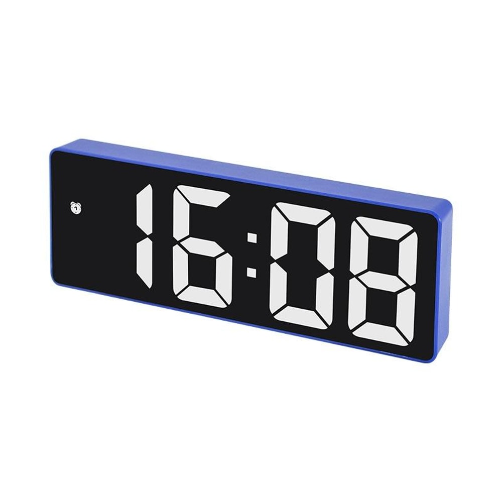 Smart LED Alarm Clock With Auto Dimming Display And Sound Control Night Mode 7