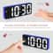 Smart LED Alarm Clock With Auto Dimming Display And Sound Control Night Mode 4