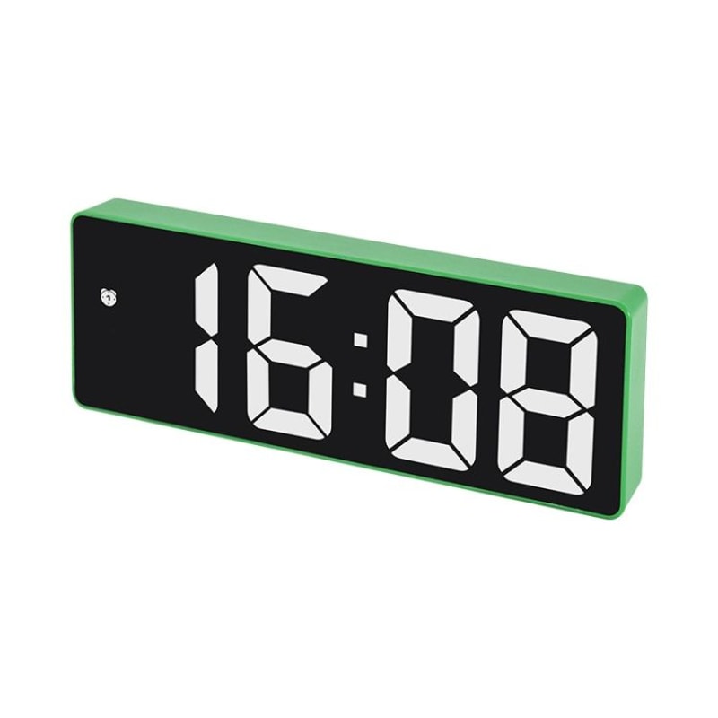 Smart LED Alarm Clock With Auto Dimming Display And Sound Control Night Mode 9