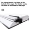 Magnetic Silicone Bookmark Clip Page Marker Reusable Reading Helper 2