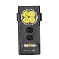 magnetic mini keychain work light usb rechargeable portable led flashlight