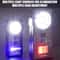 Magnetic Mini Keychain Work Light USB Rechargeable Portable LED Flashlight