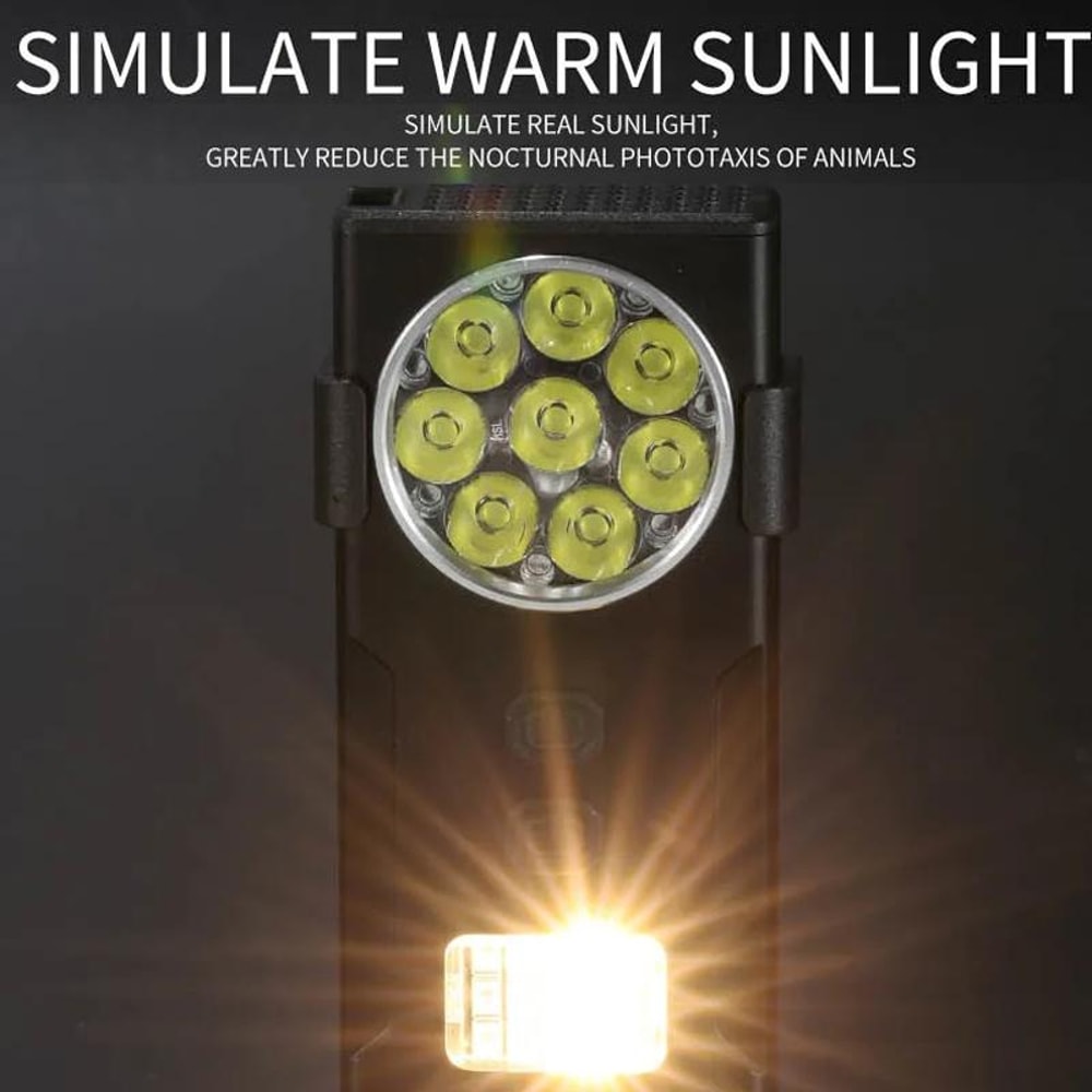 Magnetic Mini Keychain Work Light USB Rechargeable Portable LED Flashlight