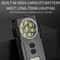 Magnetic Mini Keychain Work Light USB Rechargeable Portable LED Flashlight
