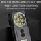 Magnetic Mini Keychain Work Light USB Rechargeable Portable LED Flashlight