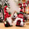 Cozy Christmas Gnome Plush Ornament Knitted Holiday Decor 1