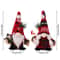 Cozy Christmas Gnome Plush Ornament Knitted Holiday Decor 5