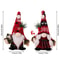 Cozy Christmas Gnome Plush Ornament Knitted Holiday Decor 5