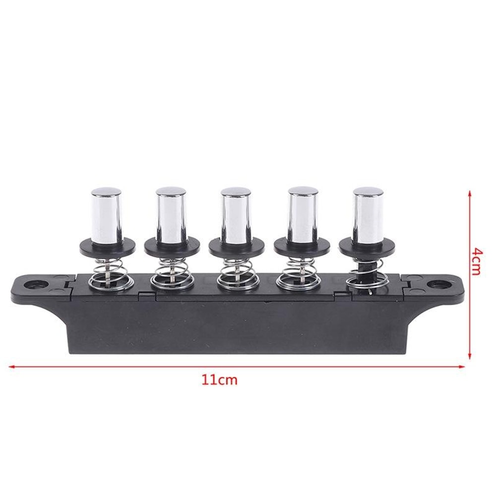 5-Speed Range Hood Switch Replacement Durable Piano Key Control Button