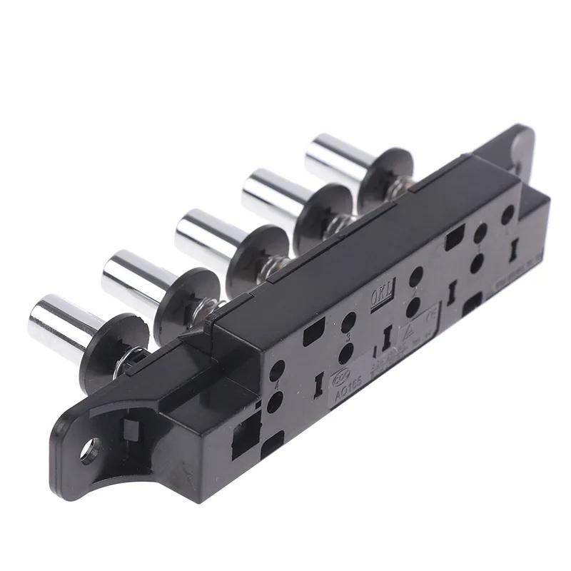 5-Speed Range Hood Switch Replacement Durable Piano Key Control Button