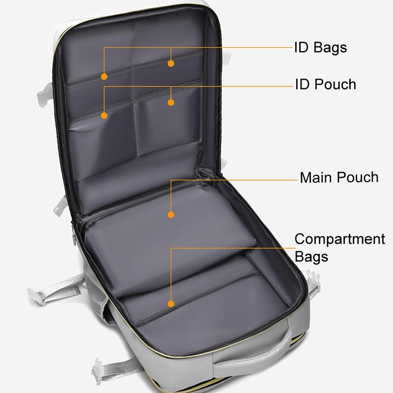 Large Capacity Travel Backpack Waterproof School Bag For Students Daily Commute 2