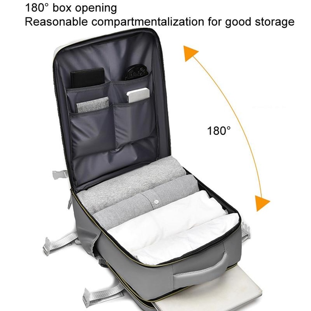 Large Capacity Travel Backpack Waterproof School Bag For Students Daily Commute 5
