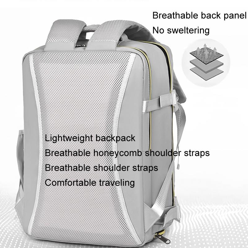 Large Capacity Travel Backpack Waterproof School Bag For Students Daily Commute 6