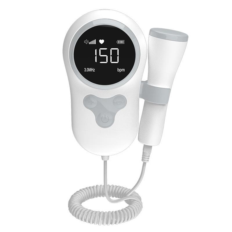 Waterproof Fetal Doppler Baby Heartbeat Monitor For Pregnancy With LCD Display Noise Reduction 13