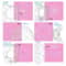 6-in-1 Quilting Template Set Acrylic Sewing Ruler Kit for Precise Patchwork Designs
