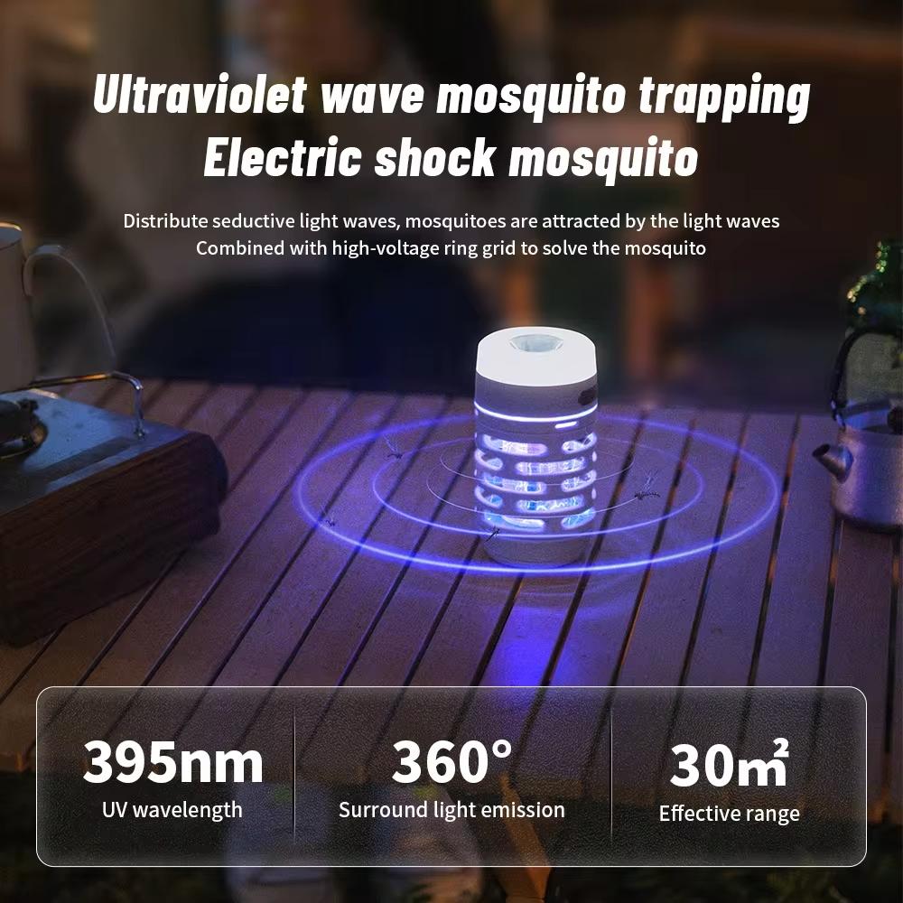 Naturehike Waterproof Mosquito Repellent Lamp Portable Camping Mosquito Killer Lantern 1