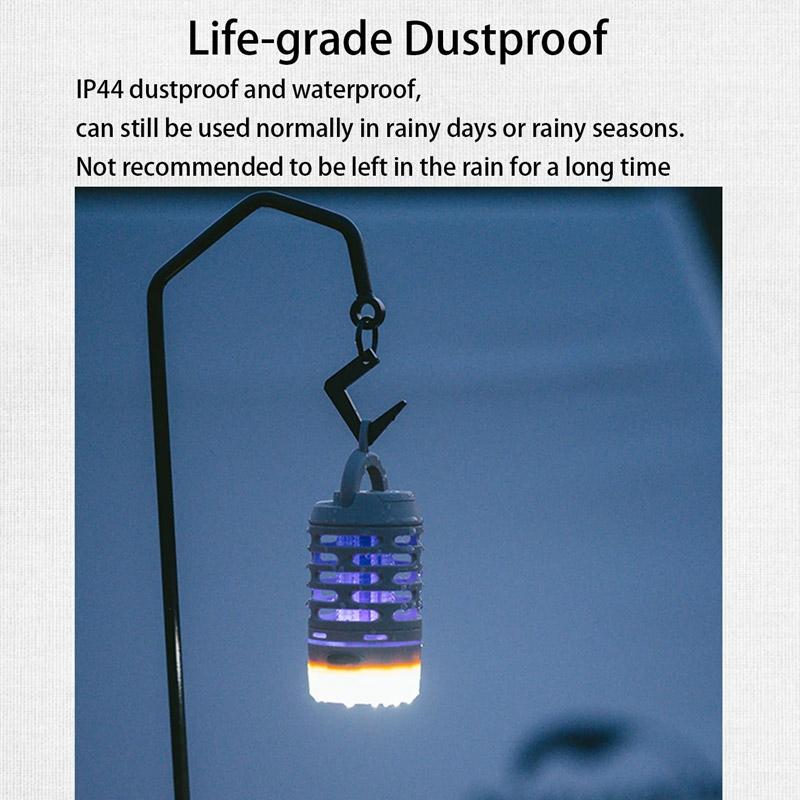Naturehike Waterproof Mosquito Repellent Lamp Portable Camping Mosquito Killer Lantern 4